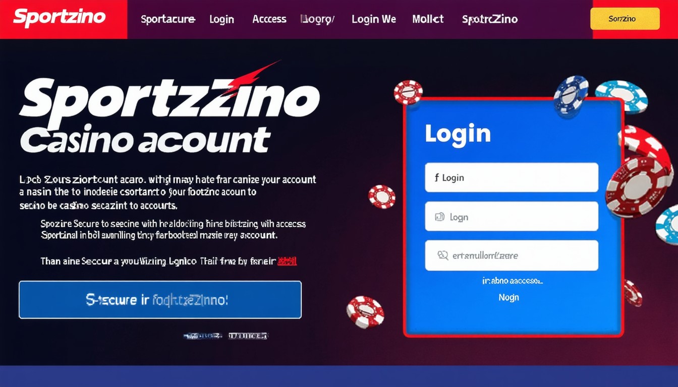Sportzino Casino Login – Secure Access to Your Sportzino Account