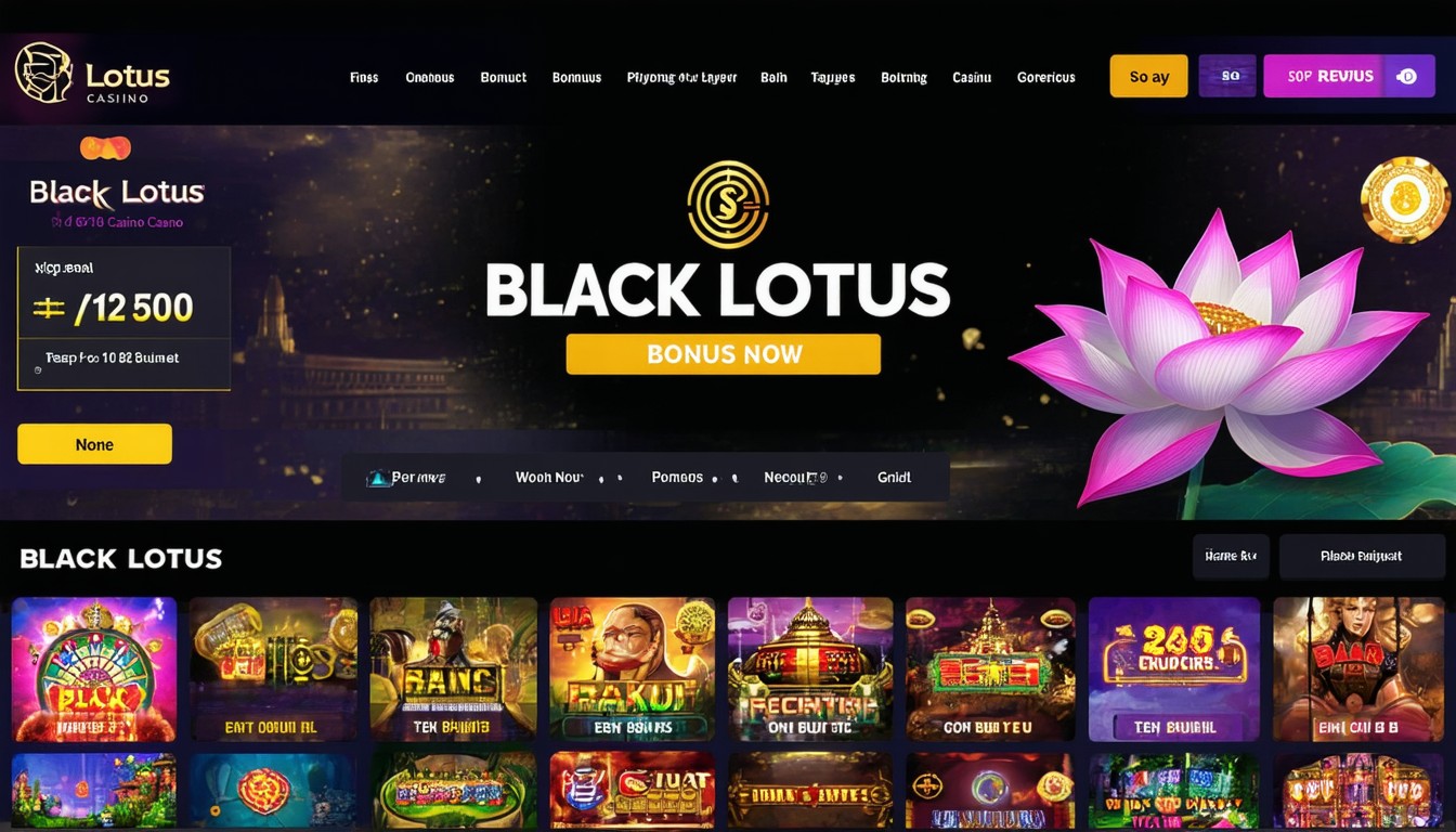 Black Lotus Casino Review: Games, Bonuses & Player Experience